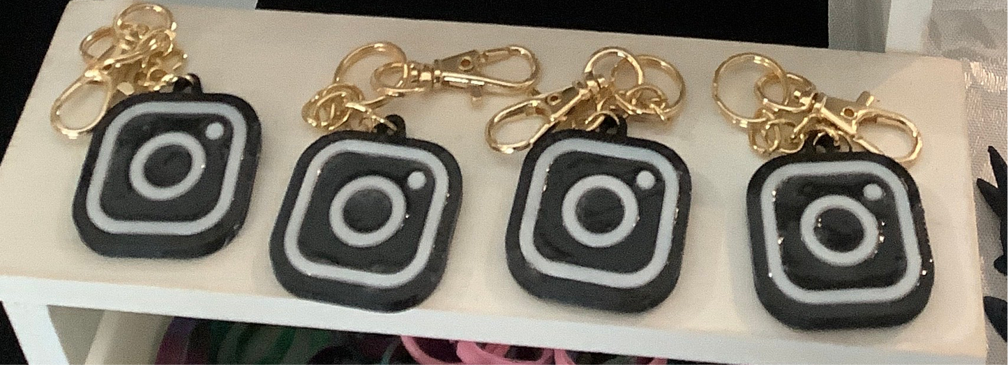 Instagram NFC Keychains
