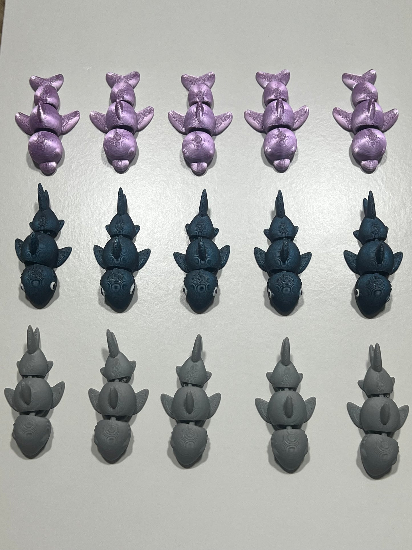 Mini 3D articulated Dolphins