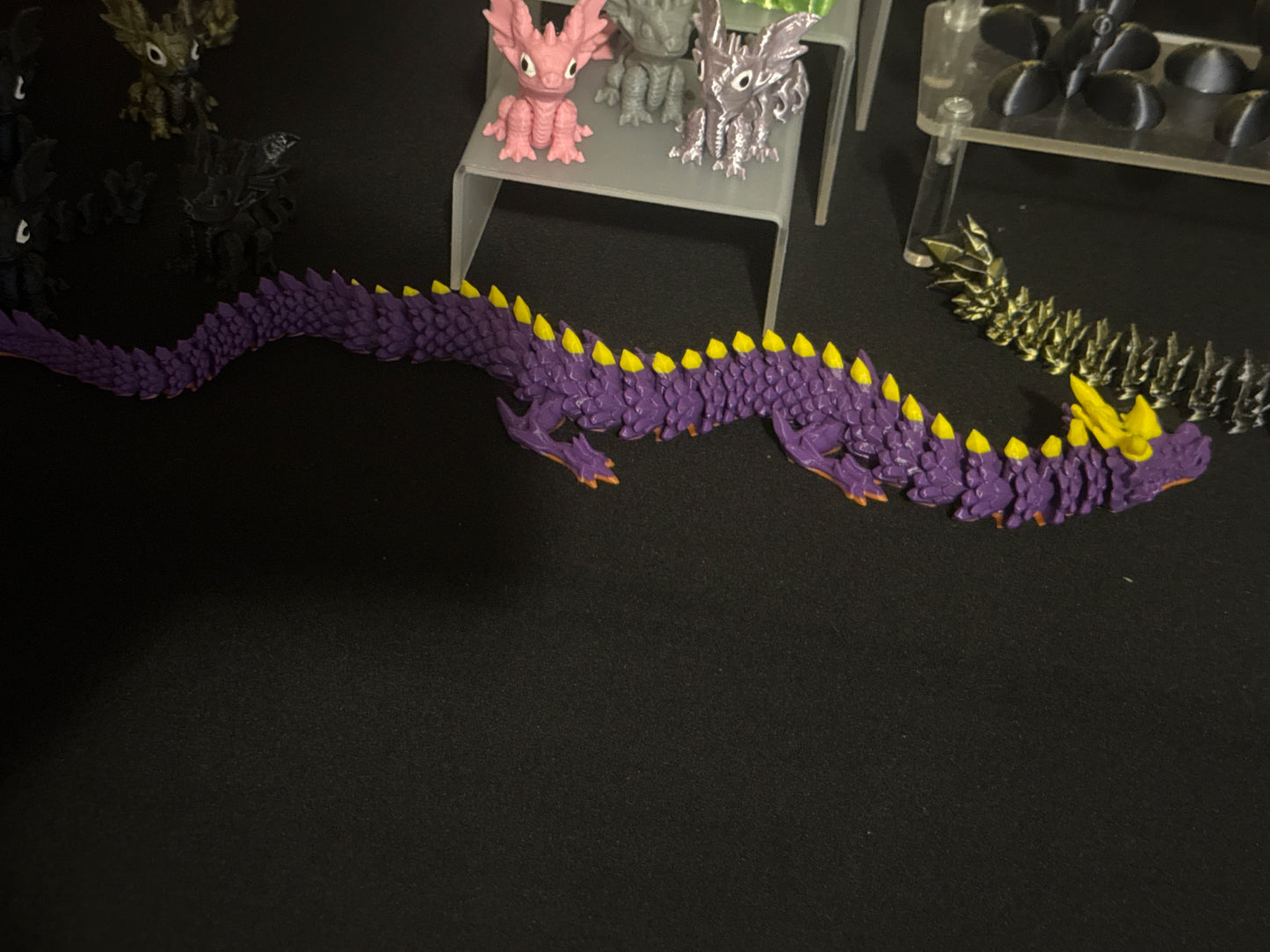 14” articulated Dragons