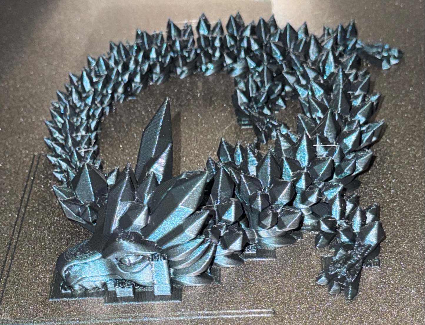 14” articulated Dragons