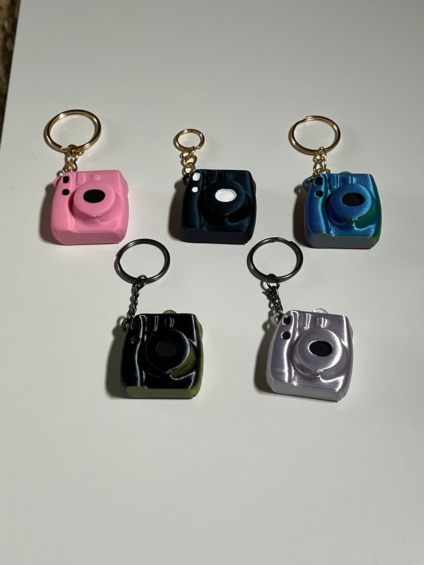 Camera keychain with photo slot
