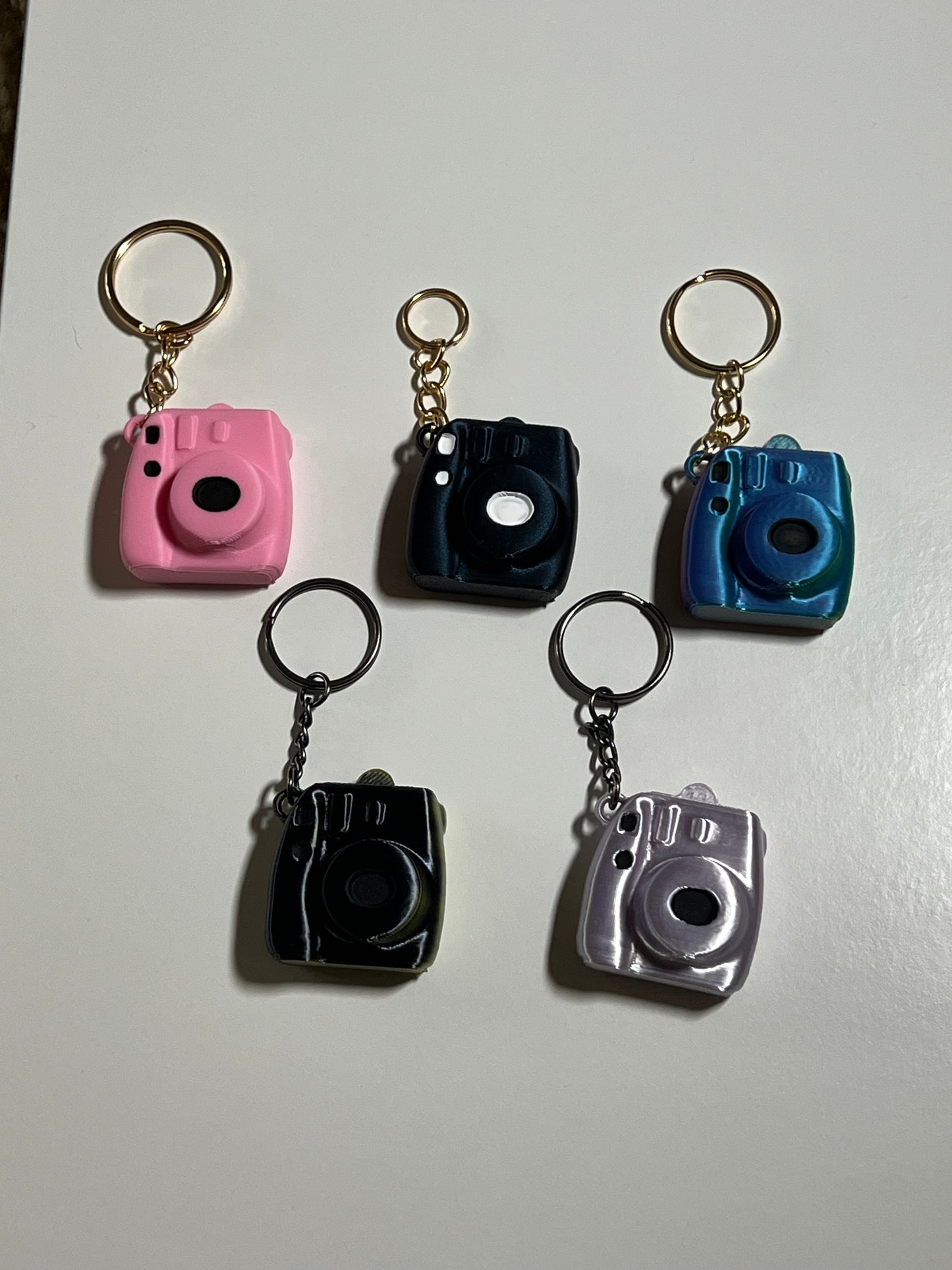 Camera keychain with photo slot