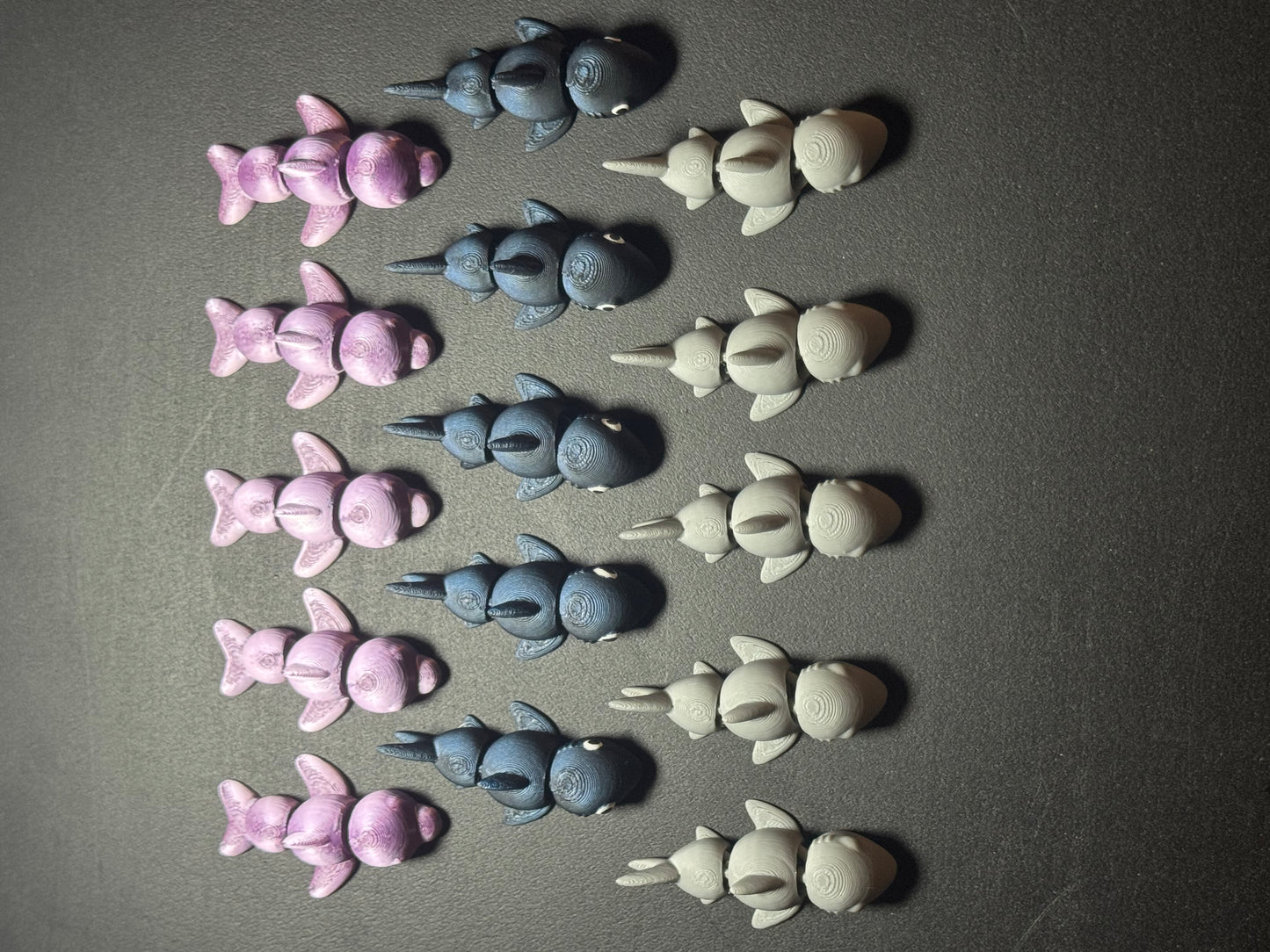 Mini 3D articulated Dolphins